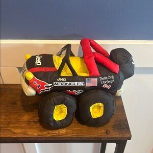 Vintage Rare Jeep 4x4 Wrangler 1993
Plush Truck Toy Good Stuff - 11"x8"